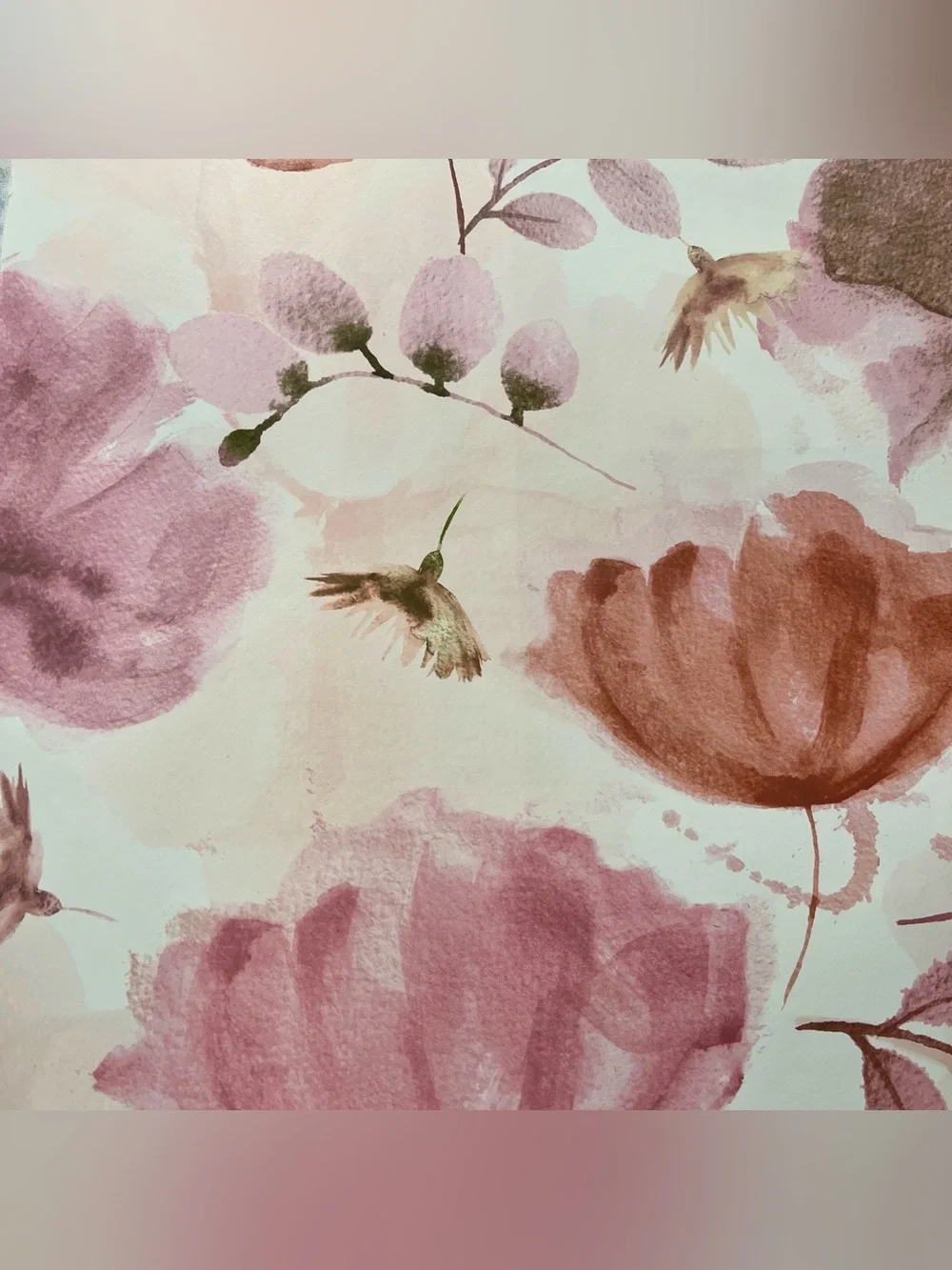 28 Assorted Designer Painted Floral & Botanical Crafts Wallpaper Sample Sheets